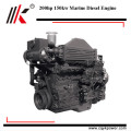 Buen rendimiento motor diesel del barco del motor diesel de 6 cilindros 150kw 200hp